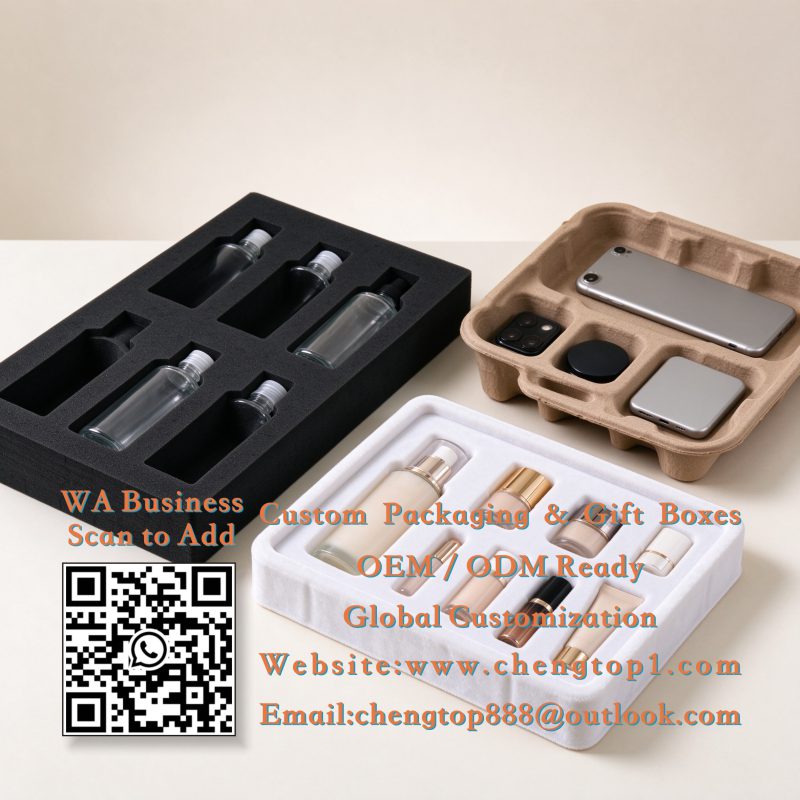 Packaging Inserts | Wholesale Custom Foam, Velvet & Molded Pulp Inserts M...