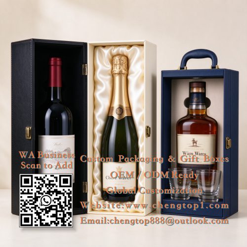 Wine & Spirits Boxes | Wholesale Custom Wine Gift Boxes - Wine & Spirits Boxes - ChengTop Packaging & Printin...