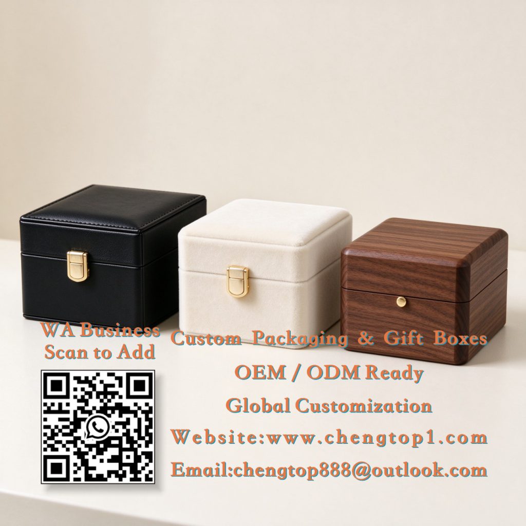 Jewelry Box Materials Compared: Leather, Velvet, Wood & Suede - Jewelry Boxes - ChengTop Packaging & Printing ﻿...