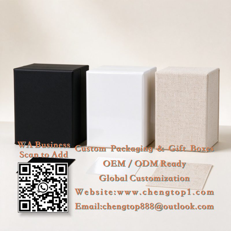 Gift Box Finishes & Decoration: Matte, Gloss, Foil, Ribbon & More - Rigid & Gift Boxes - ChengTop Packaging ...