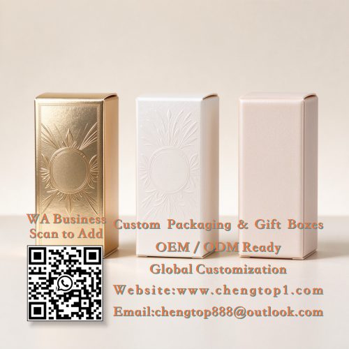 Cosmetic Box Finishes: Foil Stamping, Embossing & Soft-Touch Explained - Cosmetic Boxes - ChengTop Packaging & Pr...