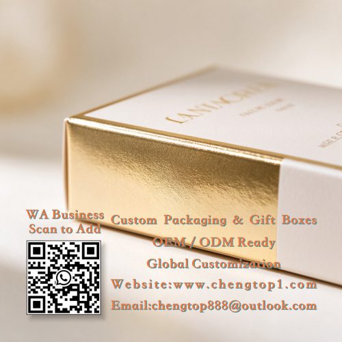 Cosmetic Box Finishes: Foil Stamping, Embossing & Soft-Touch Explained - Cosmetic Boxes - ChengTop Packaging & Pr...
