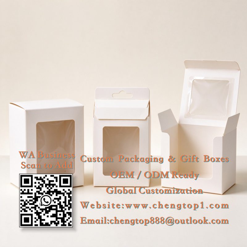 Folding Carton Windows: Show Your Product Through the Box...
