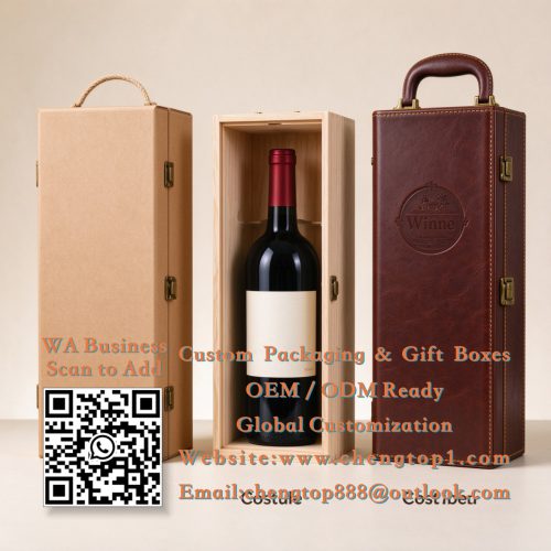 Wine Box Cost: What Makes Your Wine Box Price Go Up or Down - Wine & Spirits Boxes - ChengTop Packaging & Printing...