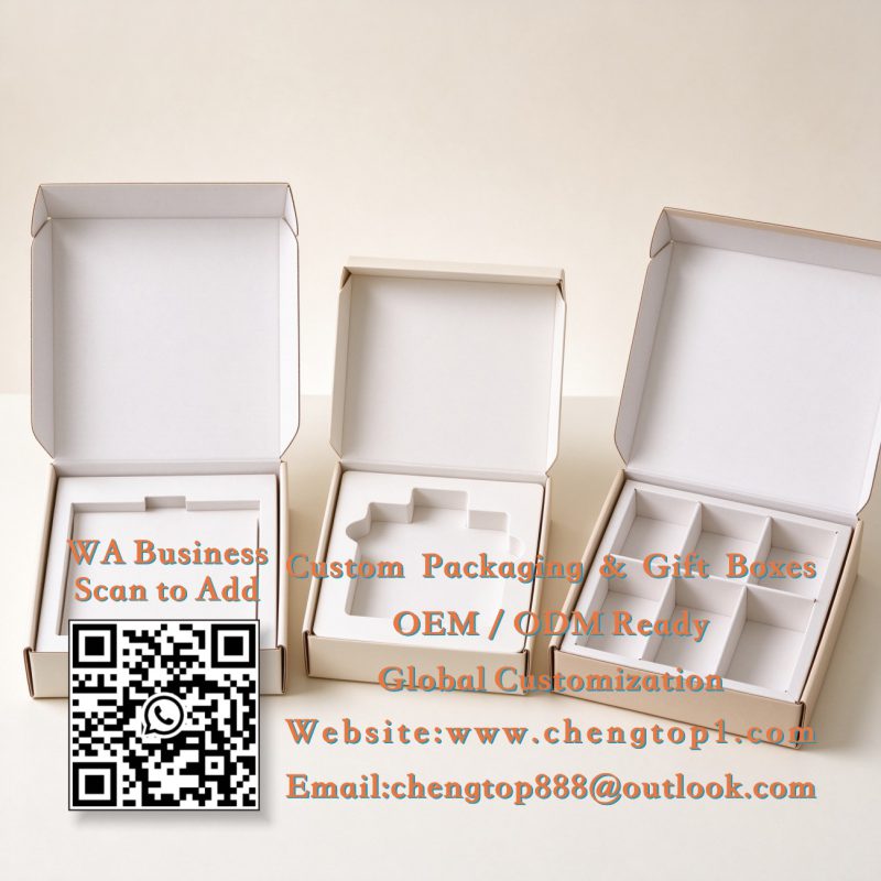 Packaging Insert Die-Cuts: Simple Slots, Custom Shapes & Multi-Compartment - Packaging Inserts - ChengTop Packaging &...