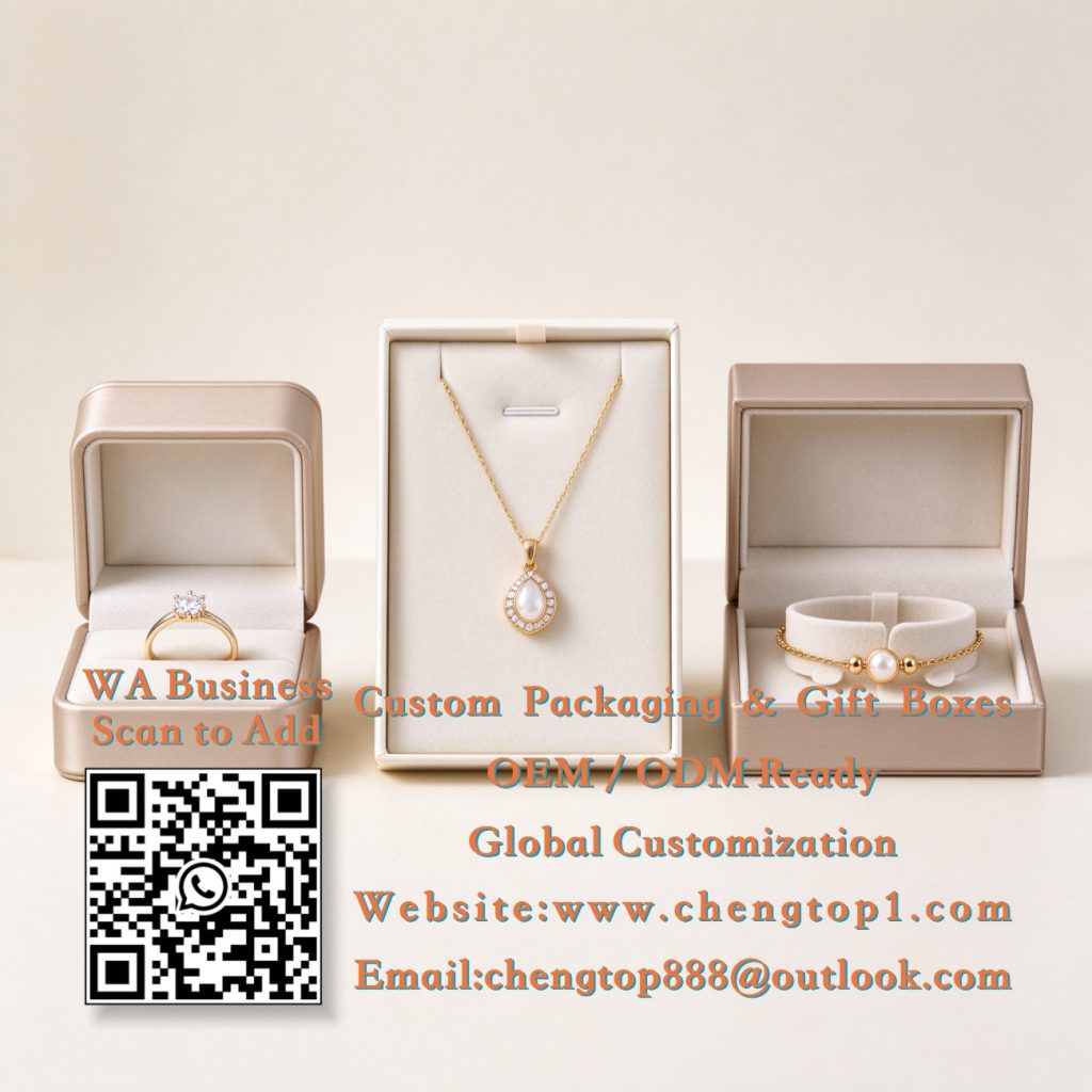 Jewelry Box Types: Ring, Necklace & Bracelet Boxes Compared - Jewelry Boxes - ChengTop Packaging & Printing ﻿ ﻿