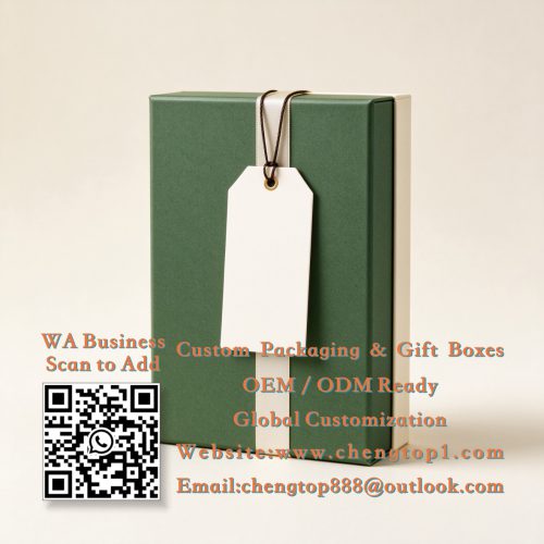 Rigid Gift Box Labels: Printed Barcode, Blank Panel & Hang Tag Compared - Rigid & Gift Boxes - ChengTop Packaging...