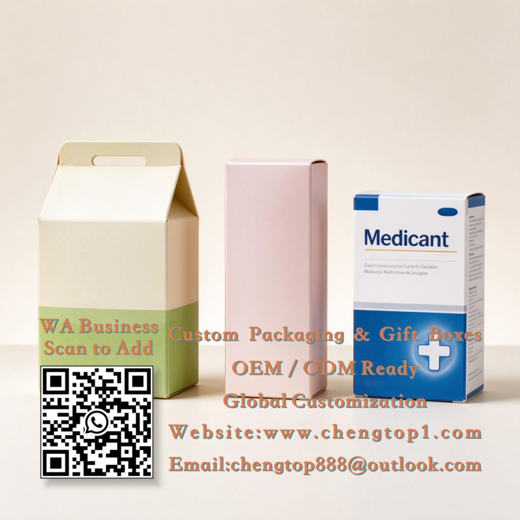 Folding Carton Types: Food, Cosmetic & Pharmaceutical Compared - Folding Cartons - ChengTop Packaging & Printing ...