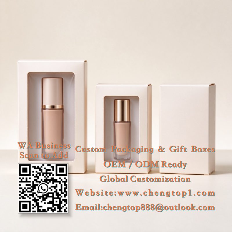 Cosmetic Box Windows: Full Window, Small Window & No Window Compared - Cosmetic Boxes - ChengTop Packaging & Prin...