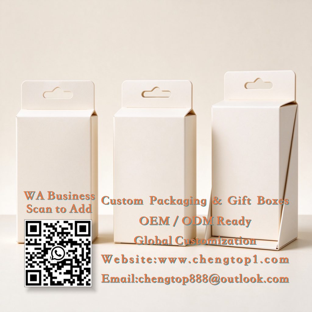Folding Carton Display: Hang Tab, Euro Slot & Shelf Stand Compared - Folding Cartons - ChengTop Packaging & Print...