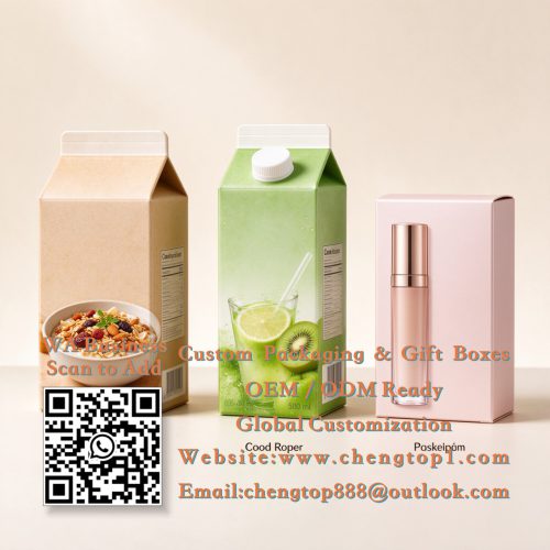 Retail Cartons by Product Type: Food, Beverage & Cosmetics Compared - Cartons & Retail - ChengTop Packaging &...