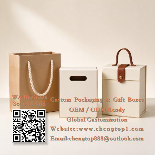 Rigid Box Handles: Rope, Die-Cut & Leather Strap Compared</trp-post-conta...
