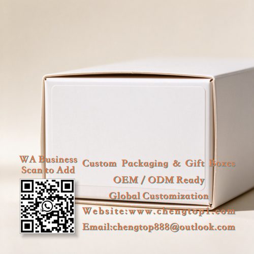 Folding Carton Labels: Printed Barcode, Blank Panel & Nutrition Facts Com...