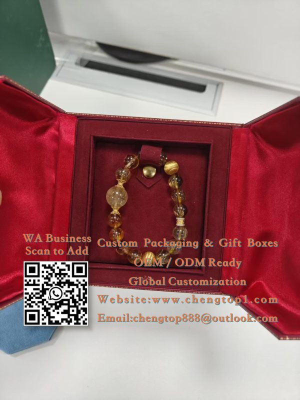 Gemstone Bracelet Boxes: Packaging for Crystal, Beaded & Healing Jewelry - Jewelry Boxes - ChengTop Packaging & P...