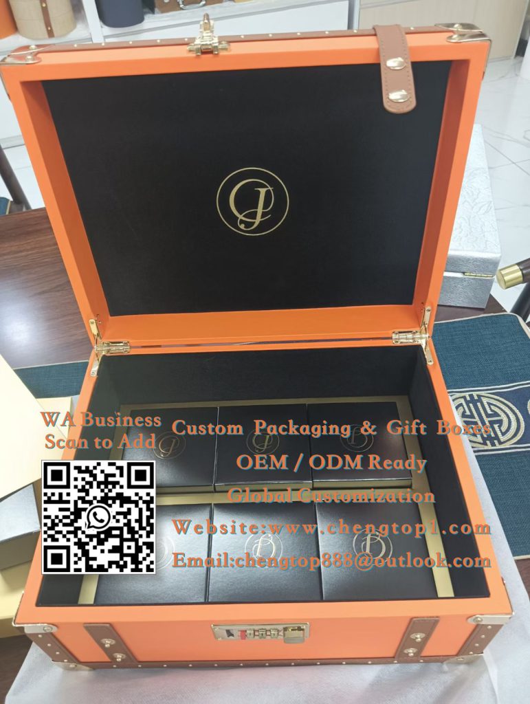Orange Gift Boxes: Why Trunk-Style Orange Packaging Is the New Luxury</trp-pos...