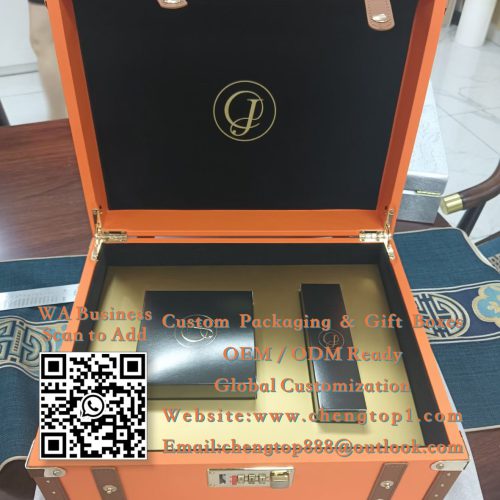 Orange Gift Boxes: Why Trunk-Style Orange Packaging Is the New Luxury</trp-pos...