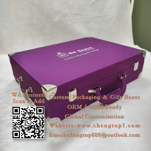 Sales Sample Cases: Portable Presentation Boxes for B2B Sales Teams - Custom Rigid Boxes - ChengTop Packaging & Printi...