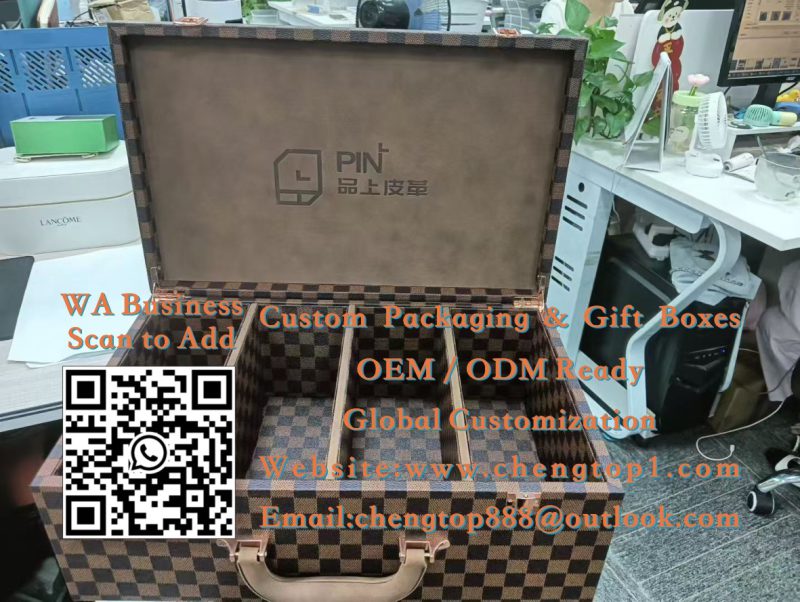 Patterned Box Surfaces: Checkerboard, Damier & Repeat Print Packaging - Rigid & Gift Boxes - ChengTop Packaging &...