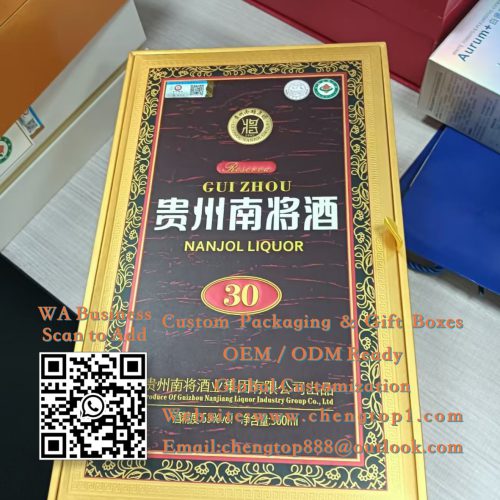 Book-Style Liquor Boxes: Hardcover Gift Packaging for Premium Baijiu & Sp...