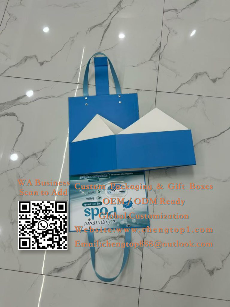 Promotional Display Kits: Portable Sample Bags & Field Sales Packaging - Custom Rigid Boxes - ChengTop Packaging &amp...