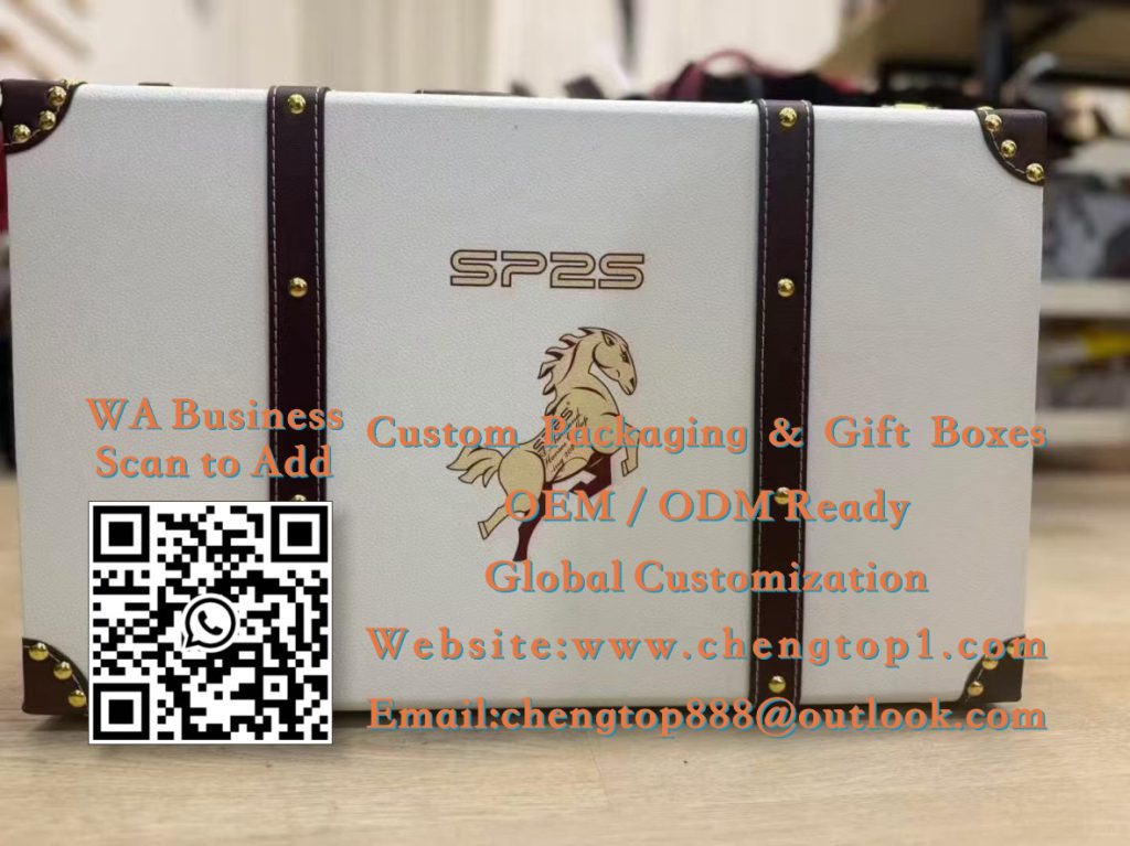 Luxury Mahjong Set Boxes: Vintage Trunk Gift Packaging for Game Sets - Rigid & Gift Boxes - ChengTop Packaging & P...