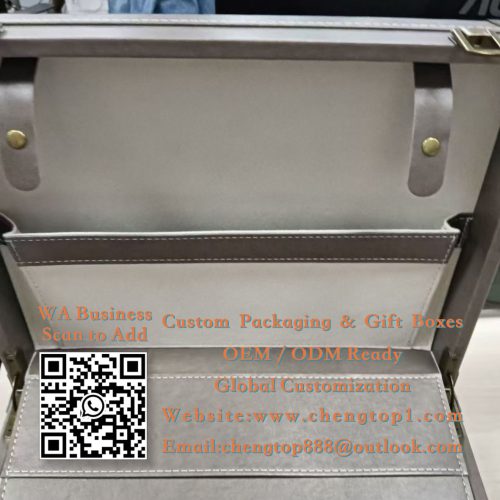 Corporate Gift Trunk Boxes: Executive Client Gift Packaging with Vintage Suitc...