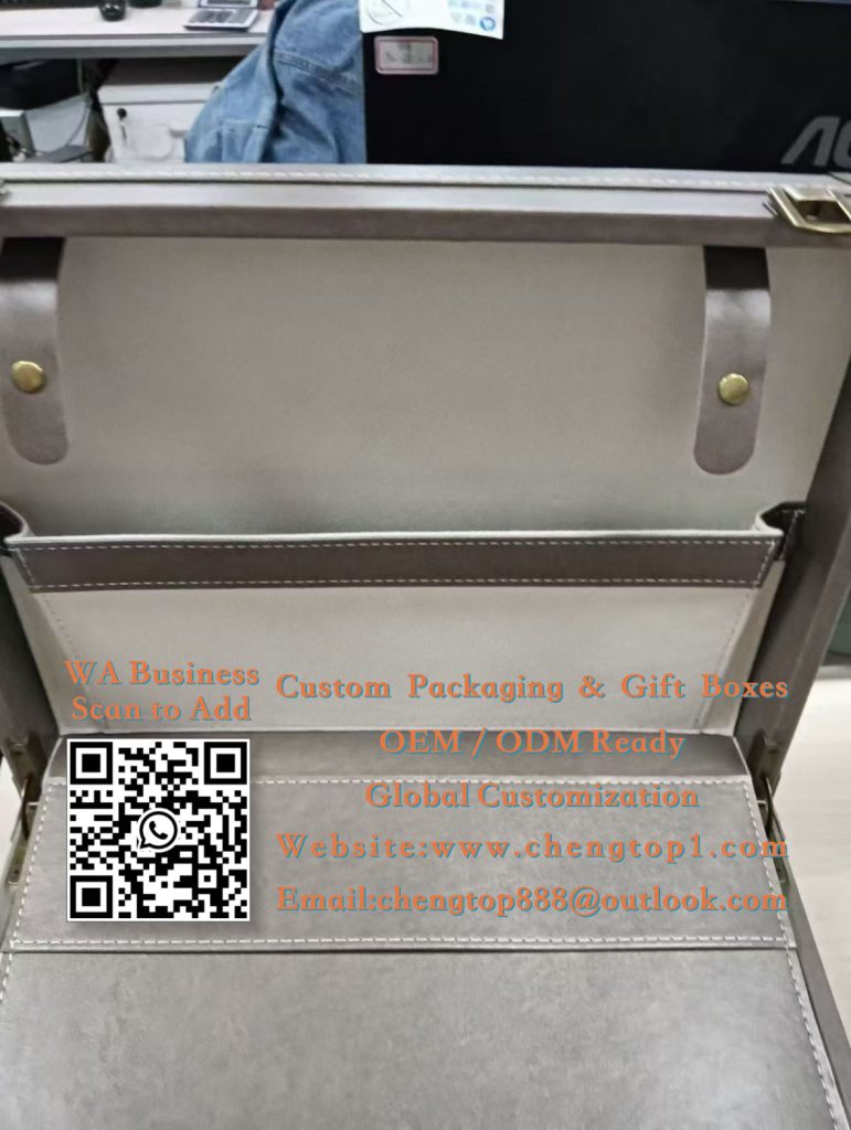 Corporate Gift Trunk Boxes: Executive Client Gift Packaging with Vintage Suitc...