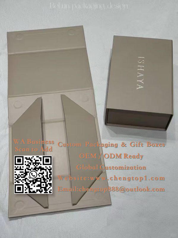 Magnetic Folding Gift Boxes: Collapsible Rigid Packaging for Premium Brands - Rigid & Gift Boxes - ChengTop Packaging ...