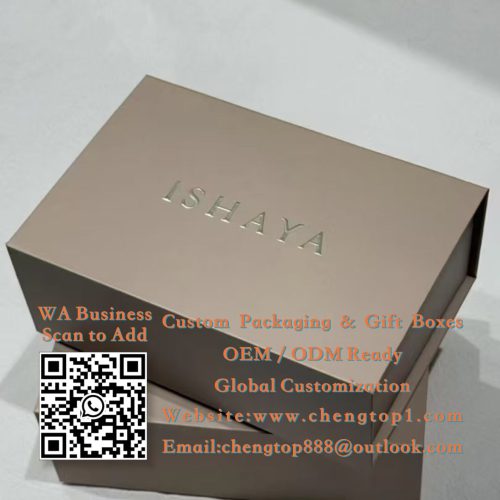 Magnetic Folding Gift Boxes: Collapsible Rigid Packaging for Premium Brands</t...