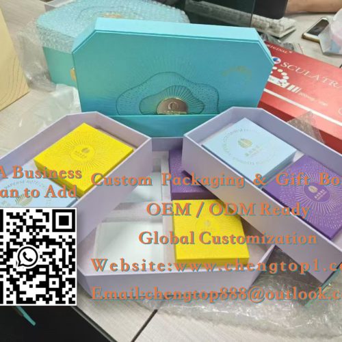 Hotel Mooncake Gift Boxes: Custom Festival Packaging with Inner Color Boxes</t...