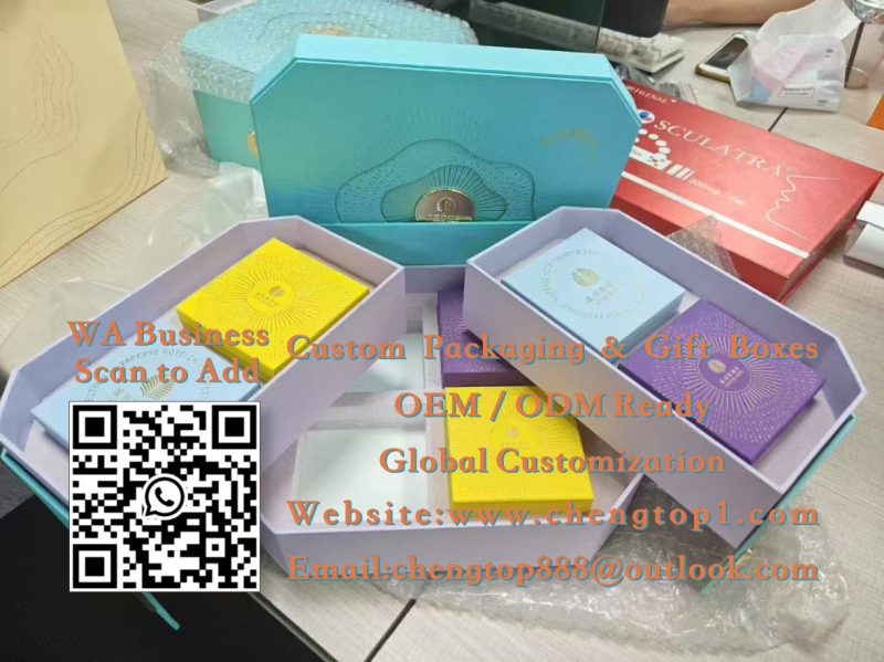 Hotel Mooncake Gift Boxes: Custom Festival Packaging with Inner Color Boxes</t...