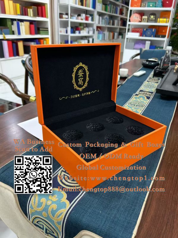 Bird’s Nest Gift Boxes: Premium Health Tonic Packaging with Velvet Inter...