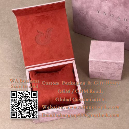 Suede Jewelry Box Sets: UltraSuede Packaging for Fine Jewelry Brands</trp-post...