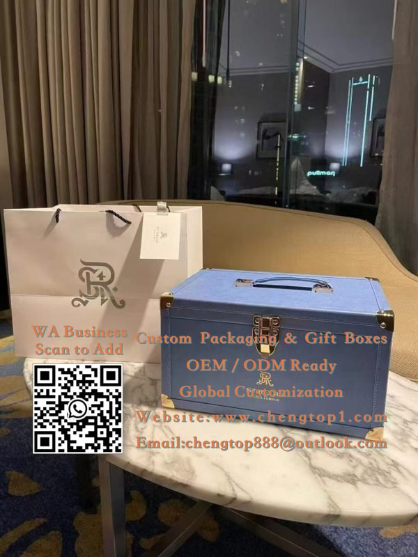 Luxury Hotel Trunk Gift Boxes: Afternoon Tea & Amenity Presentation Cases - Rigid & Gift Boxes - ChengTop Packagi...