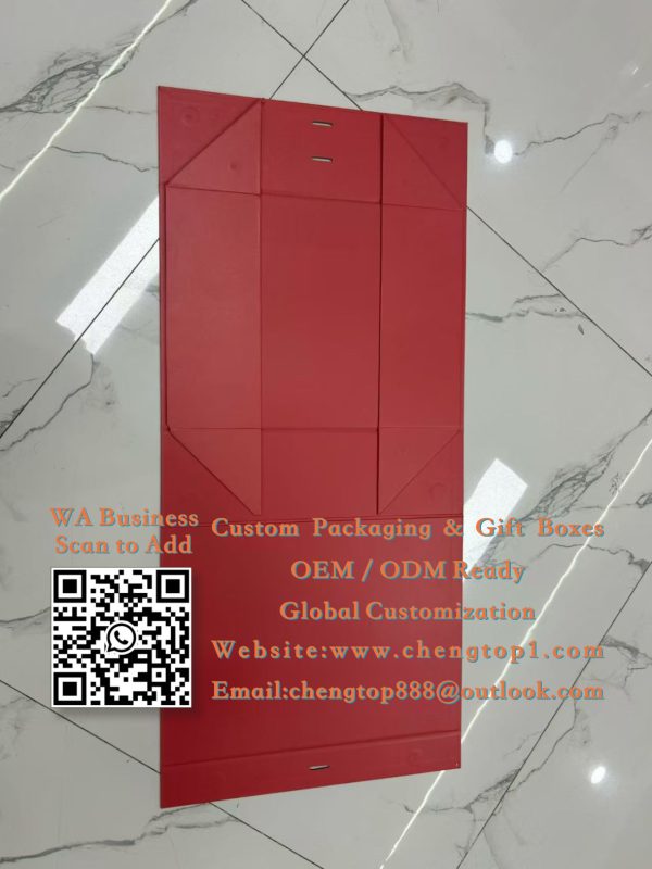 Foldable Magnetic Gift Boxes: Flat-Pack Rigid Boxes That Save Shipping Space</...