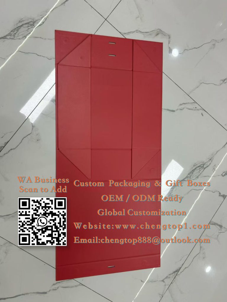 Foldable Magnetic Gift Boxes: Flat-Pack Rigid Boxes That Save Shipping Space</...